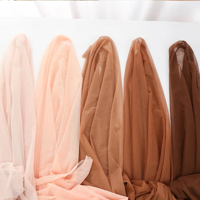 ストレッチメッシュダンスチュール生地,日曜大工,縫製生地,肌 - Crystal Mesh Fabric のレビューと価格