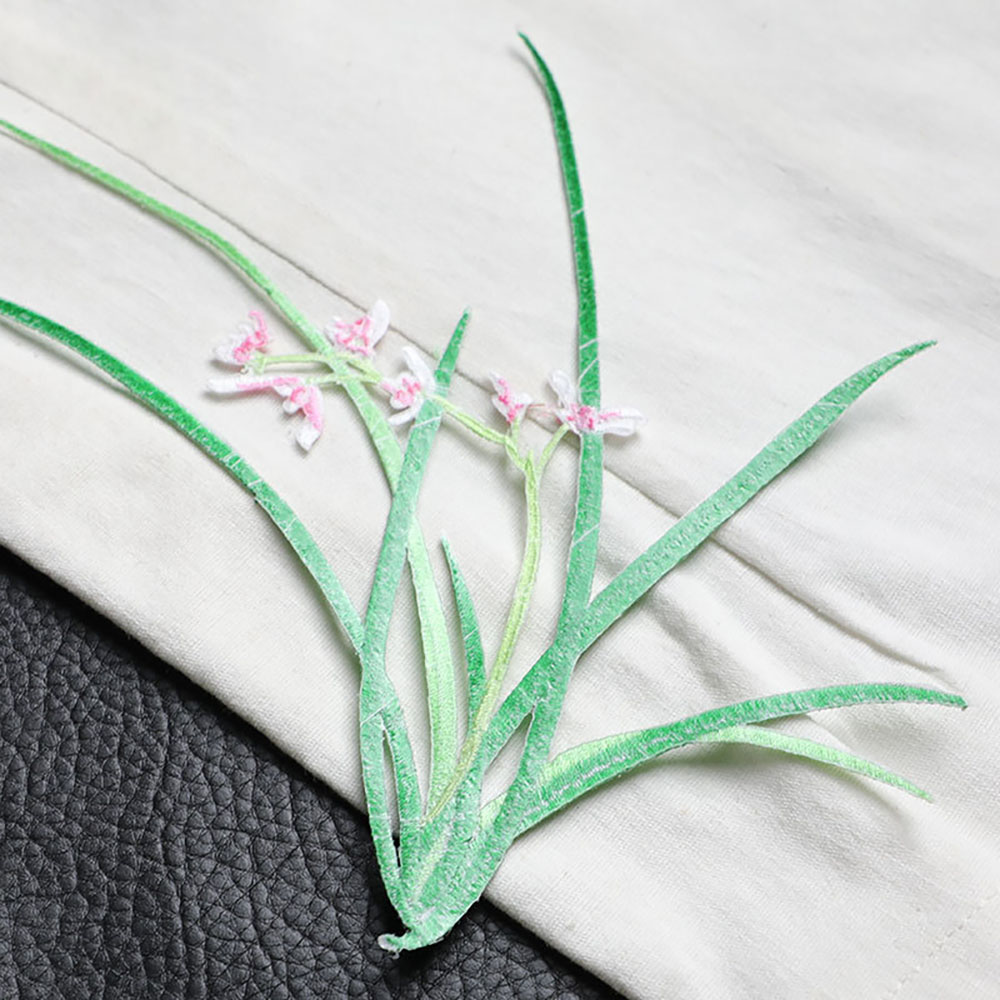 刺embroideredのシックなコスチュームパッチ,熱接着 - Applique Patch Flower のレビューと価格