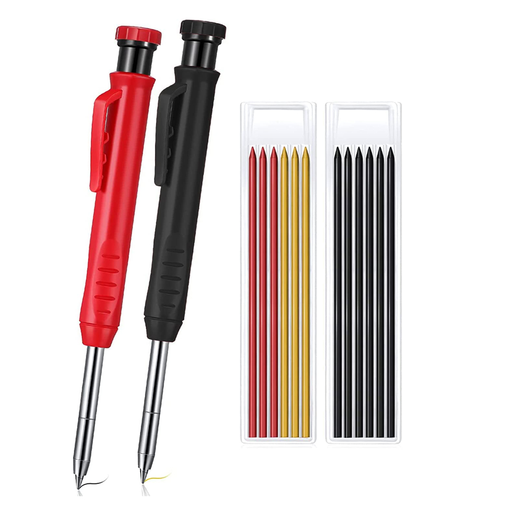 木工工具用の頑丈な交換用鉛筆,3色あり,建設用のスペアツール - Staedtler Pencil Lumocolor のレビューと価格